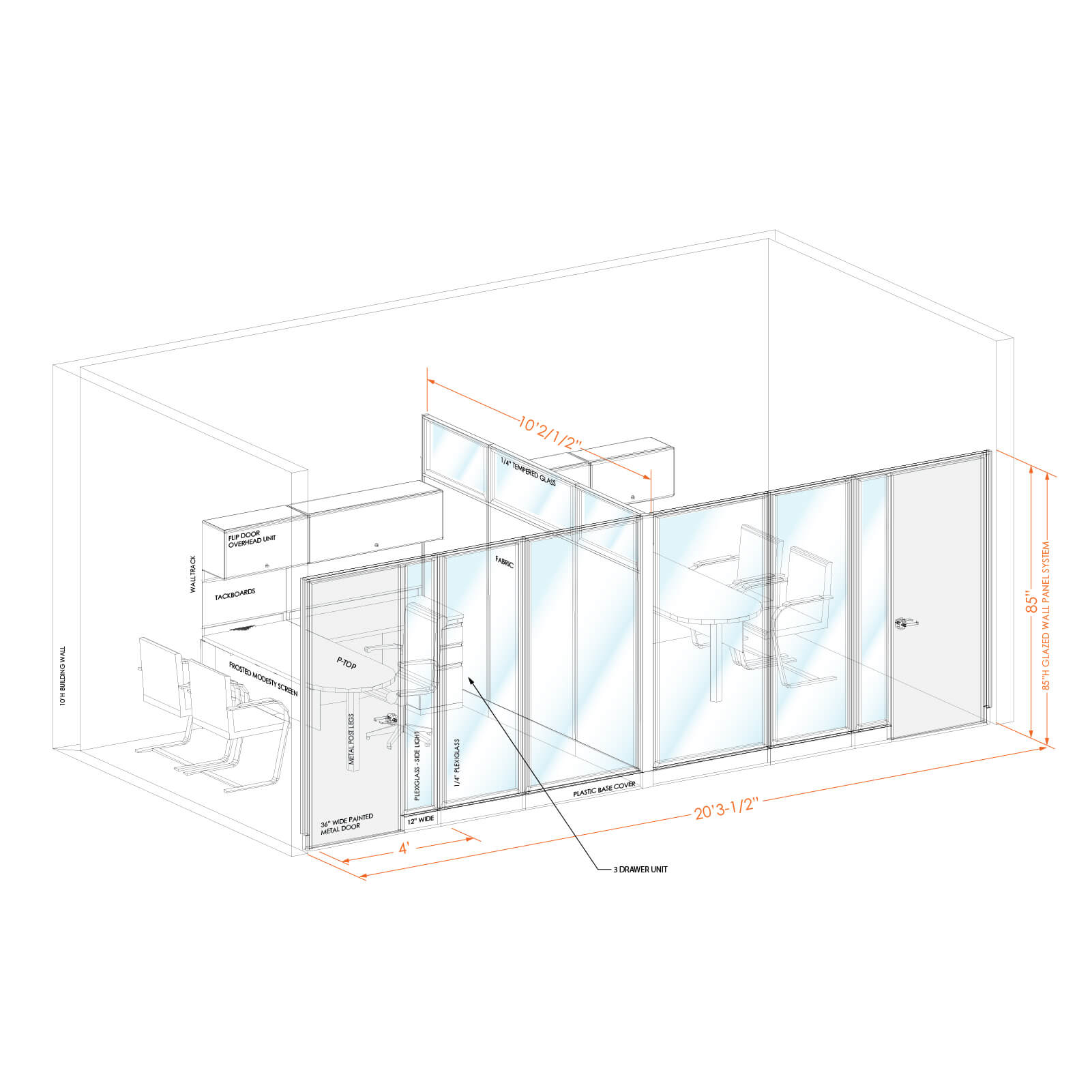 MOW SF T7 WT [2]10X10X85H